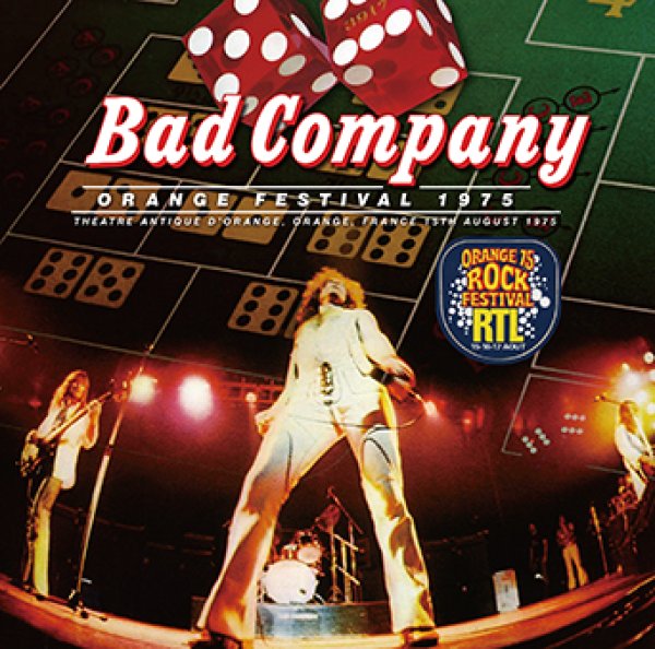 Photo1: BAD COMPANY - ORANGE FESTIVAL 1975 CDR [Uxbridge 1448] (1)