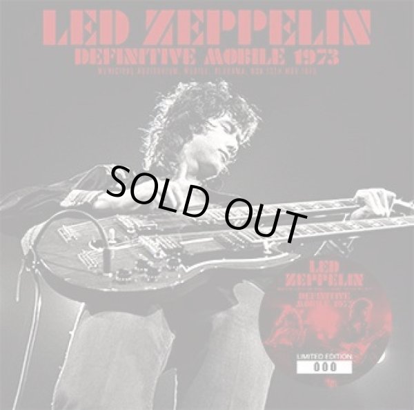 Photo1: LED ZEPPELIN - DEFINITIVE MOBILE 1973 2CD (1)