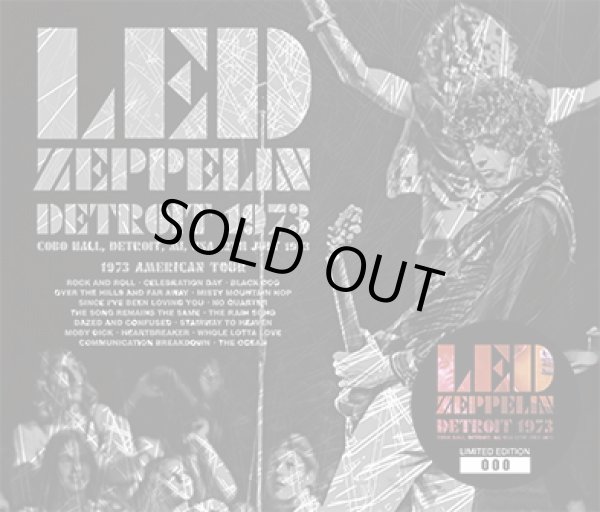 Photo1: LED ZEPPELIN - DETROIT 1973 6CD (1)