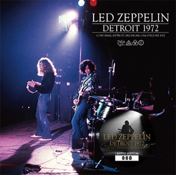 Photo1: LED ZEPPELIN - DETROIT 1972 CD (1)