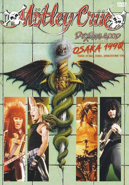 Photo1: MOTLEY CRUE - OSAKA 1990 DVD (1)