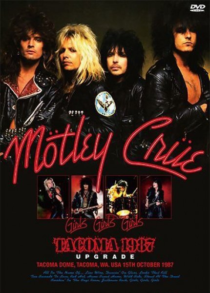 Photo1: MOTLEY CRUE - TACOMA 1987 UPGRADE DVD (1)