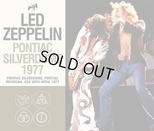 Photo1: LED ZEPPELIN - PONTIAC SILVERDOME 1977 3CD ★★★STOCK ITEM / OUT OF PRINT ★★★ (1)
