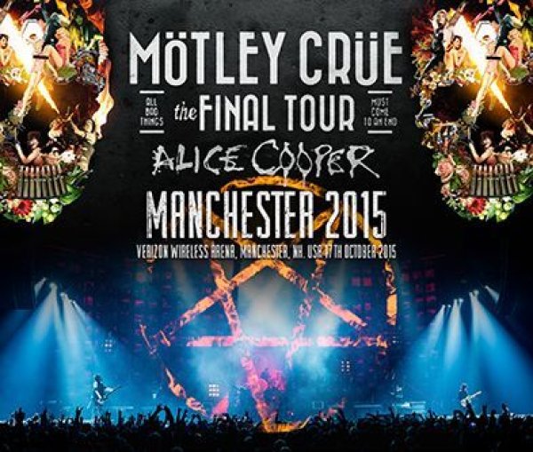 Photo1: MOTLEY CRUE / ALICE COOPER - MANCHESTER 2015 3CDR [Shades 603] (1)