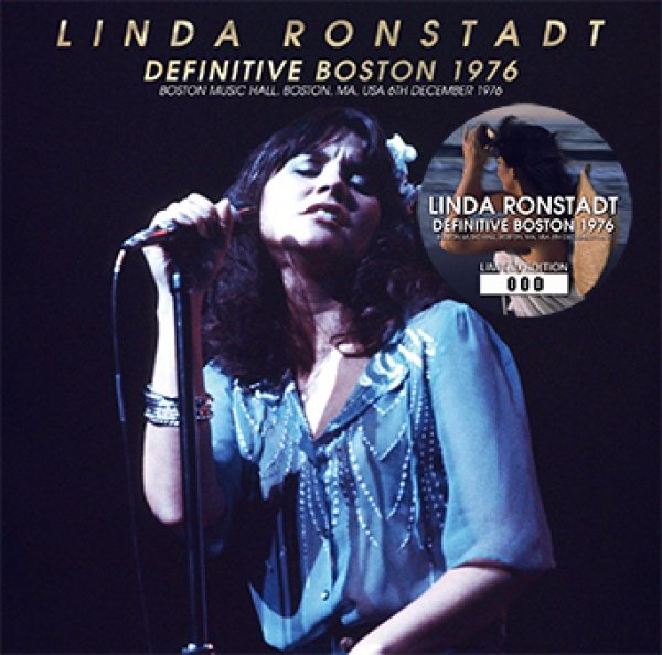 Photo1:  LINDA RONSTADT - DEFINITIVE BOSTON 1976(1CD) plus Bonus DVDR  [ZION-171] (1)