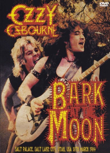 Photo1: OZZY OSBORNE - BARK AT THE MOON: SALT LAKE 1984 DVD 2nd Press [POWER GATE-159] (1)