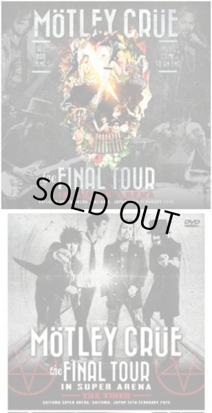 Photo1: MOTLEY CRUE - THE FINAL TOUR IN SUPER ARENA 2015 2CD + Ltd Bonus DVDR [ZODIAC 117] (1)