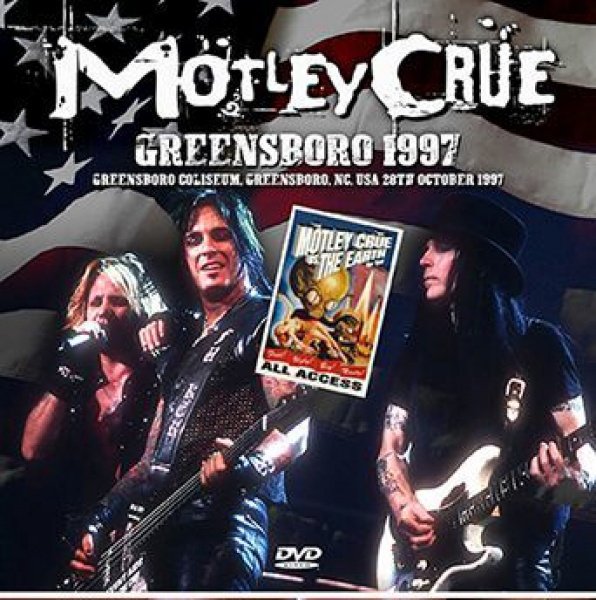 Photo1: MOTLEY CRUE - GREENSBORO 1997 2DVDR [Shades 1165] (1)