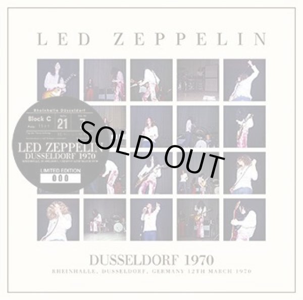 Photo1: LED ZEPPELIN - DUSSELDORF 1970 2CD (1)