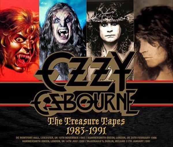 Photo1: OZZY OSBOURNE - THE TREASURE TAPES 1983-1991 4CDR [Shades 1313] (1)
