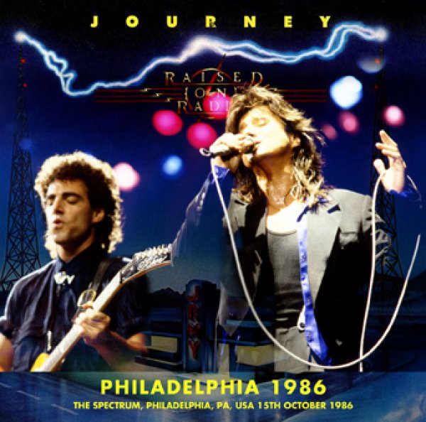 Photo1: JOURNEY - PHILADELPHIA 1986 2CDR  [Uxbridge 1454] (1)