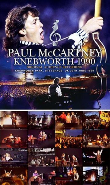 Photo1: PAUL McCARTNEY - KNEBWORTH 1990: ORIGINAL AUDIENCE RECORDING CDR+DVDR  [Uxbridge 1458] (1)