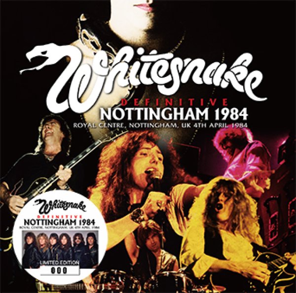 Photo1: WHITESNAKE - DEFINITIVE NOTTINGHAM 1984 2CD [ZODIAC 456] (1)