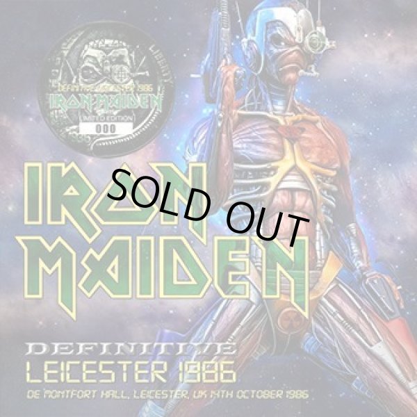 Photo1: IRON MAIDEN - DEFINITIVE LEICESTER 1986 2CD plus Bonus DVDR "TV SPECIAL 1986-1987 [ZODIAC 458]  ★★★STOCK ITEM / SPECIAL PRICE★★★ (1)