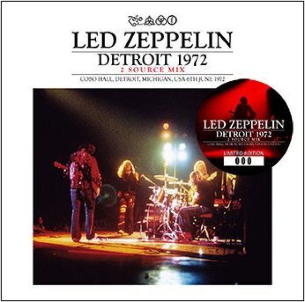 Photo1: LED ZEPPELIN - DETROIT 1972: 2 SOURCE MIX 2CD (1)