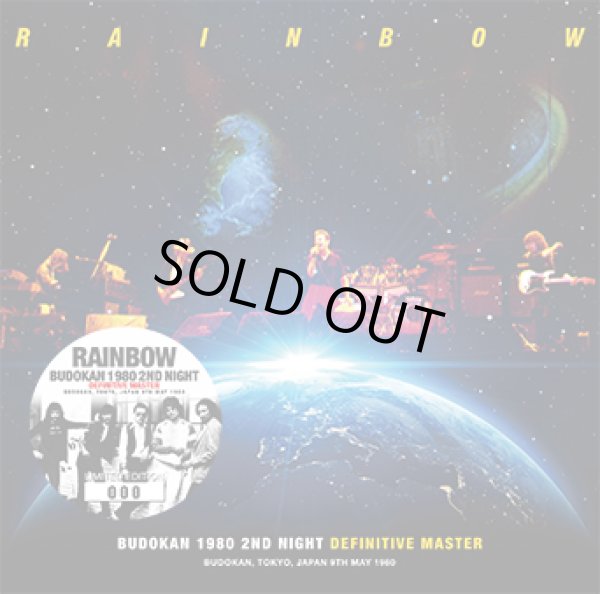 Photo1: RAINBOW - BUDOKAN 1980 2ND NIGHT: DEFINITIVE MASTER 2CD [Black Box 039] ★★★STOCK ITEM / OUT OF PRINT / HOT SPRING SALE★★★  (1)