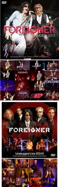 Photo1: FOREIGNER - CAMDEN 2011 (DVDR + Ltd Bonus DVDR "UNPLUGGED LIVE 2010") [Uxbridge 1477] (1)