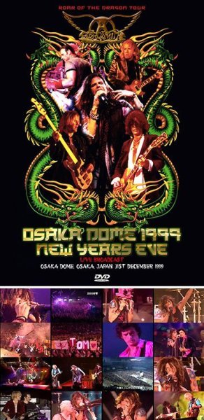 Photo1: AEROSMITH - OSAKA DOME 1999 NEW YEARS EVE: LIVE BROADCAST DVDR [Shades 1356] (1)