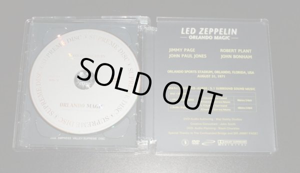 Photo2: LED ZEPPELIN - ORLANDO MAGIC 2 DVD AUDIO [Empress Valley] ★★★STOCK ITEM / OUT OF PRINT / SPECIAL PRICE ★★★ (2)