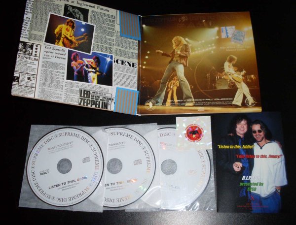 Photo3: LED ZEPPELIN - LISTEN TO THIS EDDIE 3CD MASTERED EDITION  [Empress Valley] ★★★STOCK ITEM / OUT OF PRINT★★★ (3)