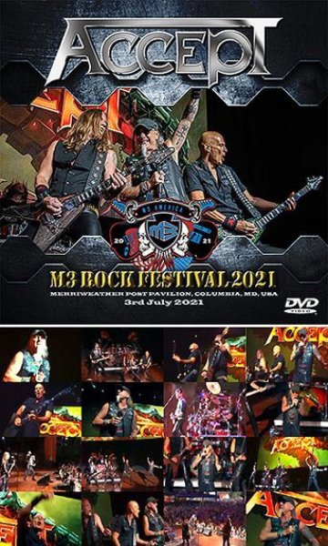 Photo1: ACCEPT - M3 ROCK FESTIVAL 2021 DVDR [Shades 1365] (1)