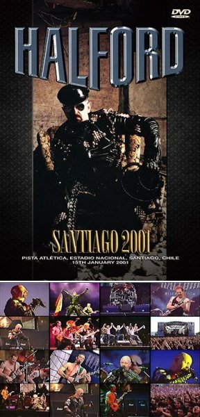 Photo1: HALFORD - SANTIAGO 2001 DVDR [Shades 1364] (1)