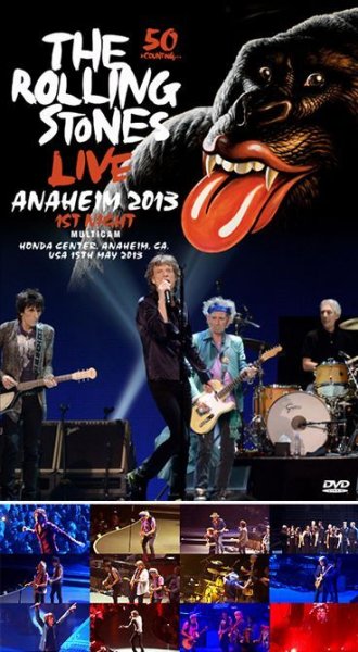 Photo1: THE ROLLING STONES - ANAHEIM 2013 1ST NIGHT: MULTICAM 2DVDR (1)