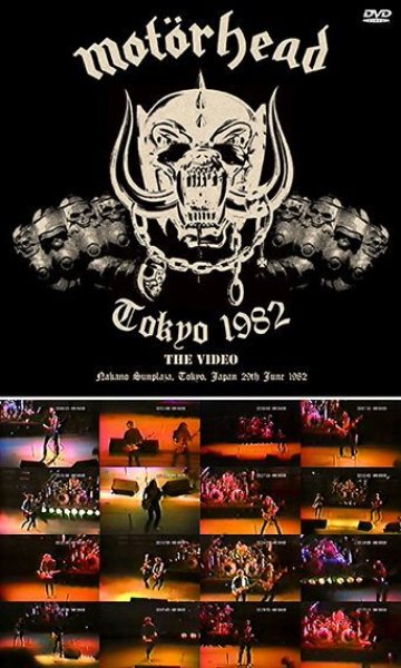 Photo2: MOTORHEAD - TOKYO 1982: DEFINITIVE MASTER CD plus Bonus DVDR "TOKYO 1982: THE VIDEO" [ZODIAC 462 ] (2)