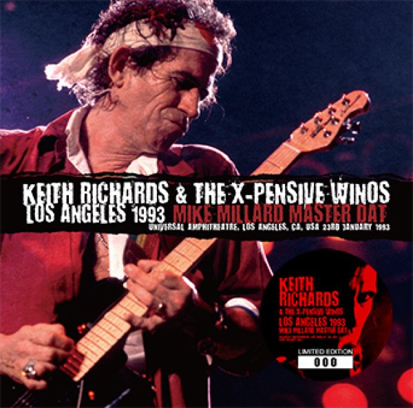 Photo1: KEITH RICHARDS & THE X-PENSIVE WINOS - LOS ANGELES 1993: MIKE MILLARD MASTER DAT 2CD (1)