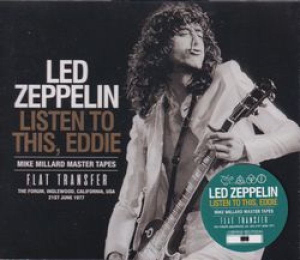 Photo1: LED ZEPPELIN - LISTEN TO THIS, EDDIE : MIKE MILLARD MASTER TAPES FLAT TRANSFER 3CD ★★★STOCK ITEM / OUT OF PRINT★★★ (1)