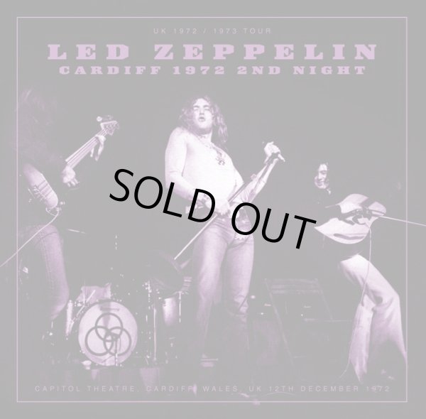 Photo1:  LED ZEPPELIN - CARDIFF 1972 2ND NIGHT CD [GRAF ZEPPELIN] ★★★STOCK ITEMS / RARE ★★★ (1)