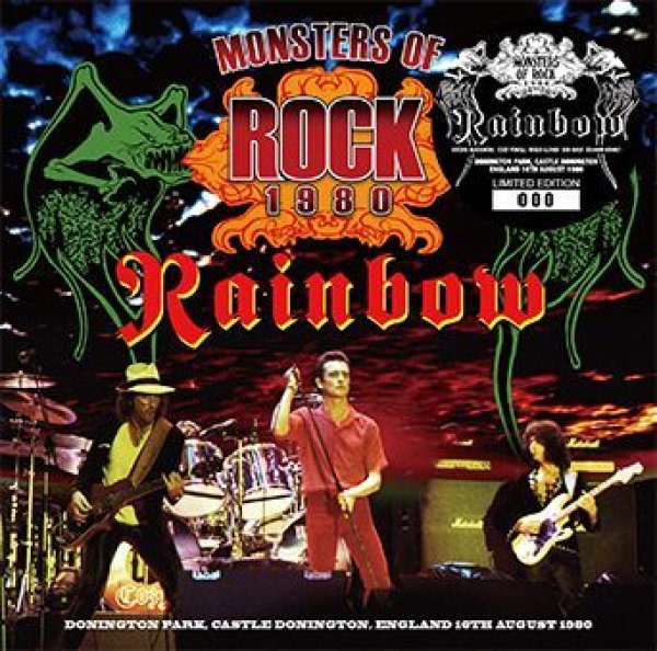 Photo1: RAINBOW - MONSTERS OF ROCK 1980 2CD [BLACK BOX 041] (1)