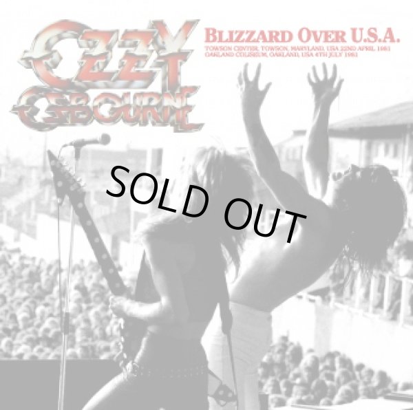 Photo1: OZZY OSBOURNE - BLIZZARD OVER U.S.A. 2CDR [Shades 326] ★★★STOCK ITEM / HOT WINTER SALE★★★ (1)
