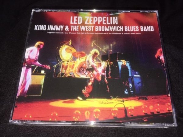 Photo1: LED ZEPPELIN - KING JIMMY & THE WEST BROMWICH BLUES BAND 4CD  [Magic Pyramid] (1)