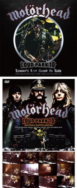 Photo1:  MOTORHEAD - LOUD PARK 10 : LEMMY'S LAST STAND IN KOBE CD + Ltd Bonus DVDR [ZODIAC 165] (1)