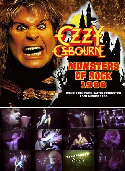 Photo1: OZZY OSBOURNE - MONSTERS OF ROCK 1986 2CD+DVD [ZODIAC 192] (1)