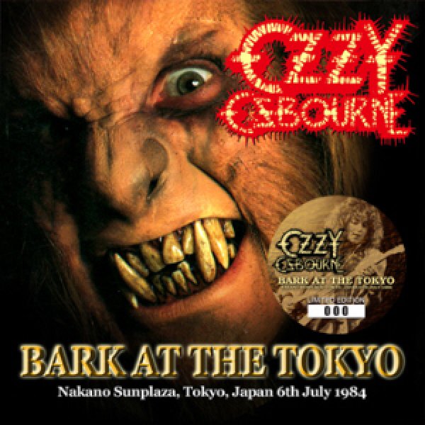 Photo1: OZZY OSBOURNE - BARK AT THE TOKYO CD [ZODIAC 064] (1)