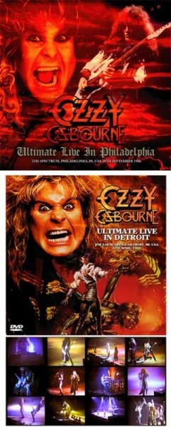 Photo1: OZZY OSBOURNE - ULTIMATE LIVE IN PHILADELPHIA 2CD + Ltd Bonus DVDR [ZODIAC 122] (1)