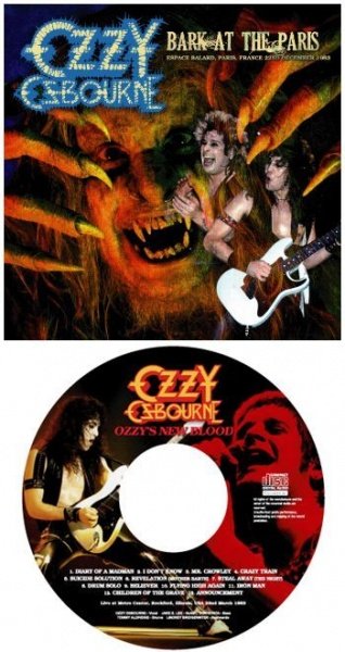 Photo1:  OZZY OSBOURNE - BARK AT THE PARIS CDR + Ltd Bonus CDR [Shades 444] (1)