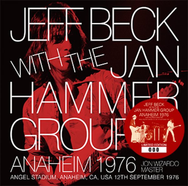 Photo1: JEFF BECK WITH THE JAN HAMMER GROUP - ANAHEIM 1976: JON WIZARDO MASTER CD  [Wardour-485] (1)