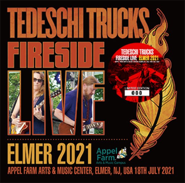 Photo1: TEDESCHI TRUCKS BAND - FIRESIDE LIVE: ELMER 2021 2CD  [ZION-201] (1)