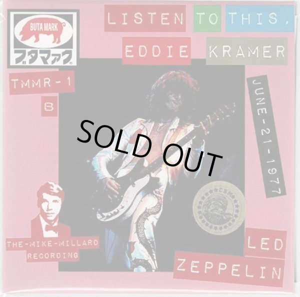 Photo1: LED ZEPPELIN - LISTEN TO THIS EDDIE KRAMER 3CD PINK COVER [TARANTURA BY BUTAMARKE] (1)