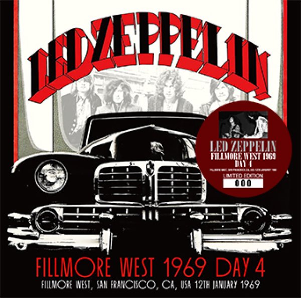 Photo1: LED ZEPPELIN - FILLMORE WEST 1969 DAY 4 CD (1)