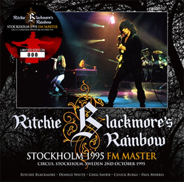 Photo1: RITCHIE BLACKMORE'S RAINBOW - STOCKHOLM 1995 FM MASTER CD [BLACK BOX 043] (1)