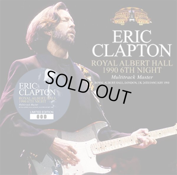 Photo1: ERIC CLAPTON - ROYAL ALBERT HALL 1990 6TH NIGHT: MULTITRACK MASTER(2CD)*2nd Press  plus Bonus DVDR "ROYAL ALBERT HALL 1990 6TH NIGHT: THE VIDEO" [Beano-172] (1)