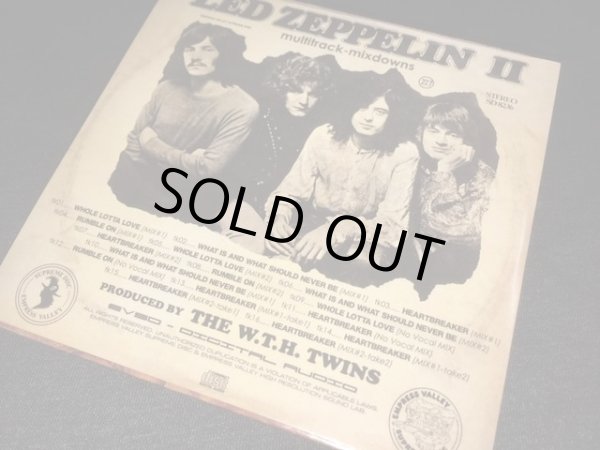 Photo2: LED ZEPPELIN - II MULTITRACK MIXDOWNS CD [EMPRESS VALLEY] ★★★STOCK ITEM / OUT OF PRINT / VERY RARE★★★ (2)