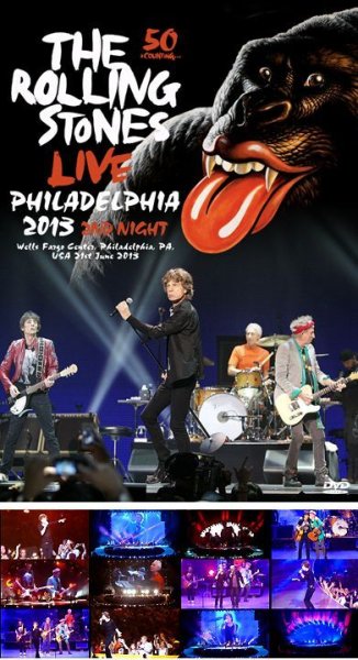 Photo1: THE ROLLING STONES - PHILADELPHIA 2013 2ND NIGHT 2DVDR (1)