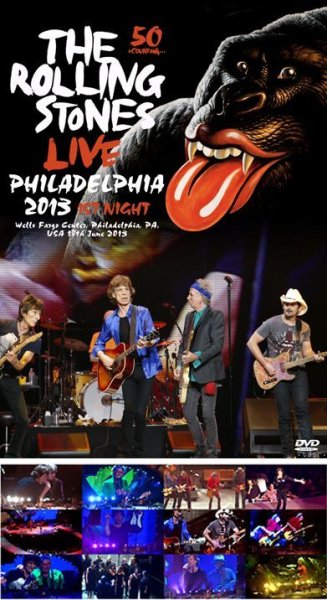 Photo1: THE ROLLING STONES - PHILADELPHIA 2013 1ST NIGHT 2DVDR (1)