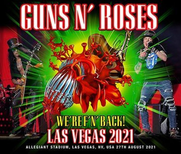 Photo1: GUNS N' ROSES - LAS VEGAS 2021 3CDR [Shades 1398] (1)