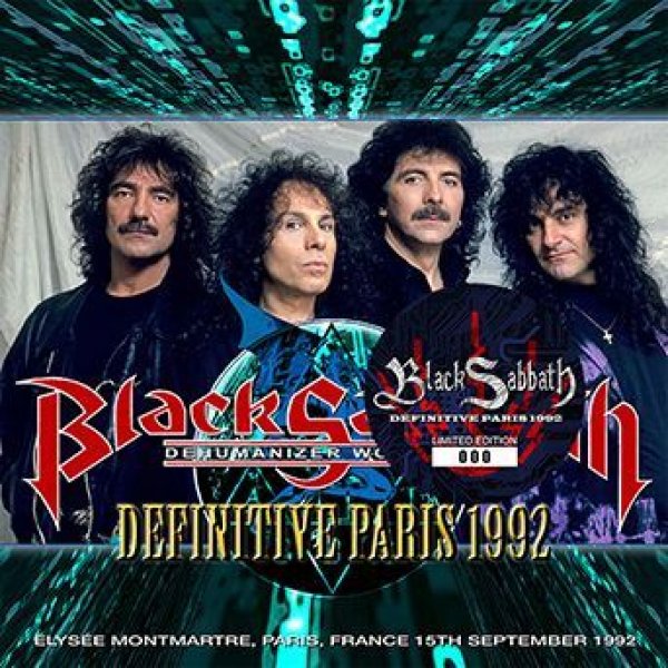 Photo1: BLACK SABBATH - DEFINITIVE PARIS 1992 2CD [ZODIAC 467] (1)